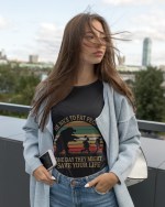 Be Nice To Fat People, One Day They Might Save Your Life, Funny Vintage Shirt - Image 3