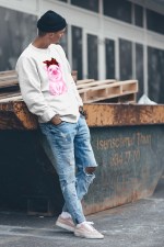 Cute Pink Pig Girl Love Life Shirt - Image 4