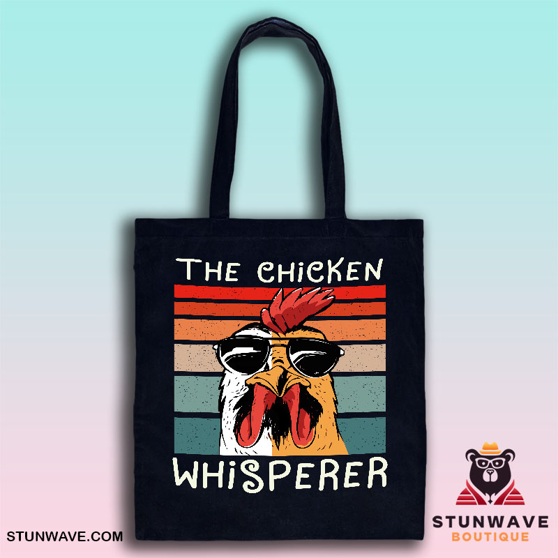 The Chicken Whisperer, Summer Vintage Tote Bag - Stunwave