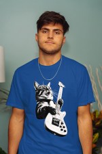 My Cat is a Guitar Player T-Shirt - Image 2