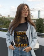 Funny Old Man Throwing T-Shirt – Hilarious Gift for Sports Lovers - Image 3