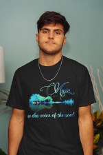 Music Speaks to the Soul T-Shirt – Inspiring Music Lover Gift Tee - Image 2