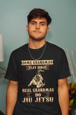 Funny Jiu Jitsu Grandma Shirt – Real Grandmas Do Martial Arts Tee - Image 2