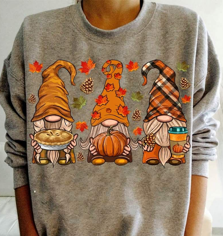 Cozy Autumn Pumpkin Shirt for Baking Lovers and Fall Drinks - Stunwave