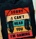 Gamer mode active shirt for players focused on gaming.